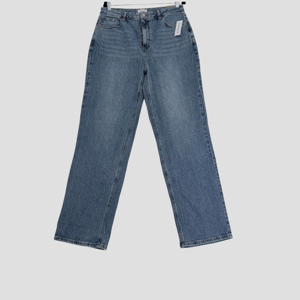PacSun 90s Boyfriend Jeans Womens 31 Blue High Rise Straight Leg Denim